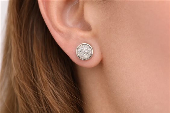 Pendientes Ultima Edizione Mujer in Plata OAO7733.BIANCO - OAO7733.BIANCO